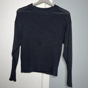 Something Navy Sheen Sweater